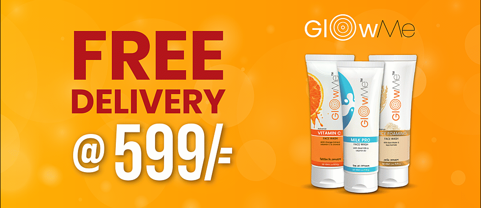 Free delivery at order over 599 taka