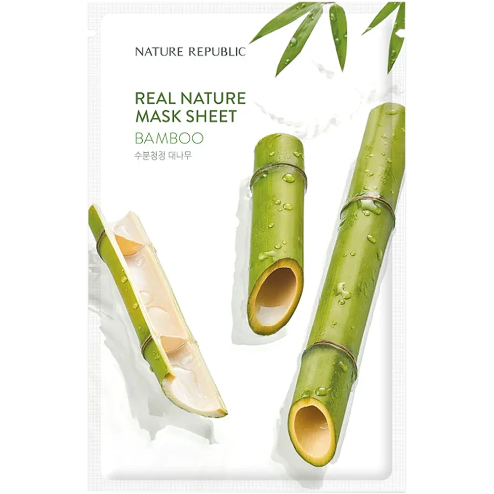 Nature Republic Real Nature Mask Sheet Bamboo – 23ml