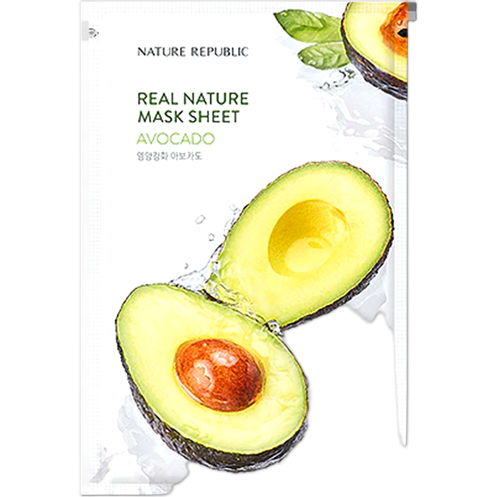 Nature Republic Real Nature Mask Sheet Avocado 23gm