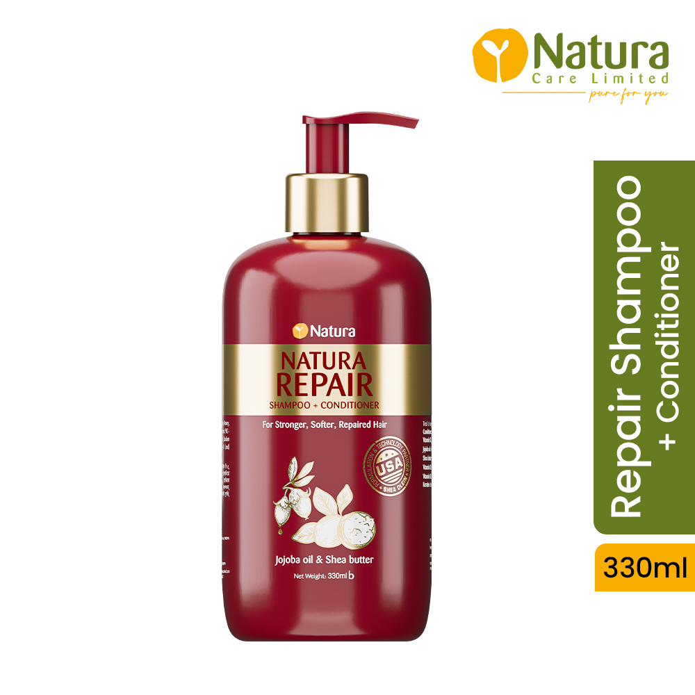 Natura Repair Shampoo + Conditioner – 330 ml